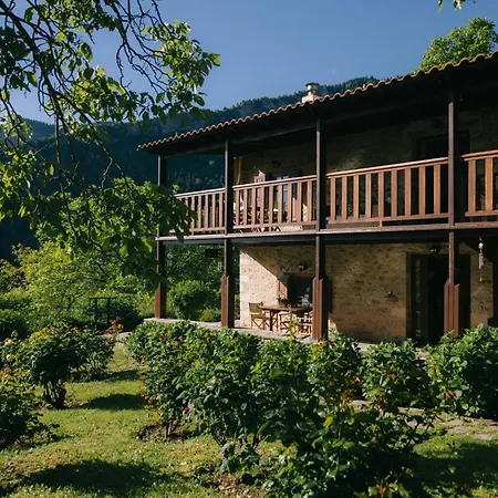 ヴィラ Meteora Mountain Stonehouse With Private Garden