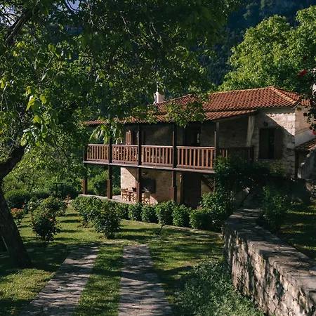 Meteora Mountain Stonehouse With Private Garden